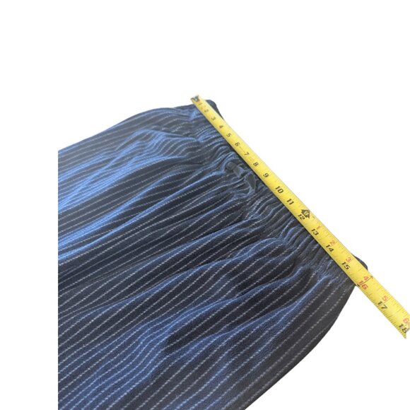 Nautica Men’s Navy Pinstripe Lounge Pants – Size M - Picture 5 of 11